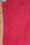 Rani Georgette Saree - Blouse