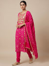 Timeless Elegance Rani Dola Unstitched Salwar Suit With Dola Dupatta