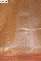 Cotton Banarasi Woven Zari Saree