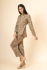 Digital Printed Muslin Co-Ord Set