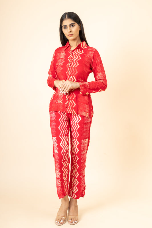 Rani Digital Printed Muslin Co-Ord Set