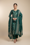 Rama Pashmina Unstitched Salwar Suit With Pashmina Dupatta