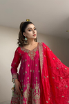 Rani Organza Readymade Suit And Sharara With Organza Dupatta ( Ft- Urvashi Rautela )