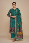 Rama Chinon Unstitched Salwar Suit With Chinon Dupatta