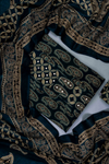 Peacock Cotton Unstitched Salwar Suit With Cotton Dupatta