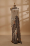 Tussar Georgette Saree With Unstitched Blouse