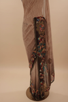 Tussar Georgette Saree With Unstitched Blouse
