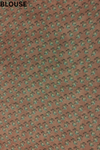 Copper Georgette Saree With Unstitched Blouse