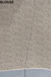 Grey Georgette Saree With Unstitched Blouse