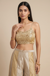Tussar Timely Beauty Organza Readymade Sharara Set With Organza Dupatta