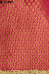Royal Tussar Net Embroidered Saree With Unstitched Blouse