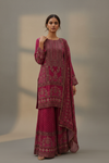 Rani Crepe Readymade Sharara Set With Crepe Dupatta (Ft:-Anjan Prasad)