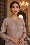 Gajari Tissue Readymade Suit & Palazzo Pant With Organza Dupatta