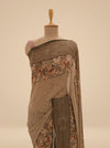 Tussar Georgette Saree With Unstitched Blouse