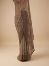 Tussar Georgette Saree With Unstitched Blouse