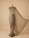 Tussar Georgette Saree With Unstitched Blouse