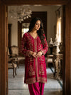 Rani Velvet Readymade Suit Set With Plazzo