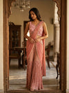 Gajari Georgette Readymade Sharara Set With Georgette Dupatta