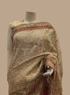 Tussar Net Khaddi Embroidered Saree With Unstitched Blouse