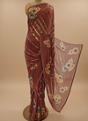 Gajari Georgette Saree With Unstitched Blouse