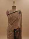 Tussar Georgette Saree With Unstitched Blouse