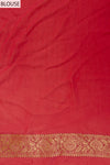 Khaddi Banarasi Woven Zari Saree