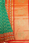 Banarasi Woven Zari Saree With Swarovski Work