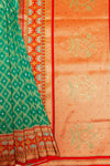 Banarasi Woven Zari Saree With Swarovski Work