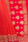 Khaddi Banarasi Woven Zari Saree