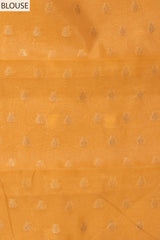 Chanderi Cotton Digital Printed Saree With Woven Zari