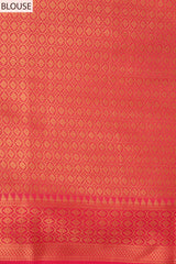 Panna Sarees-Organza Banarasi Woven Zari Saree