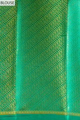 South India Silk Saree With Woven Zari