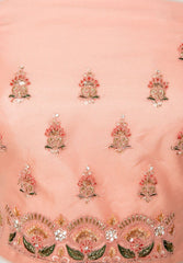 Net Embroidered & Embellished Lehenga Set With Net Dupatta